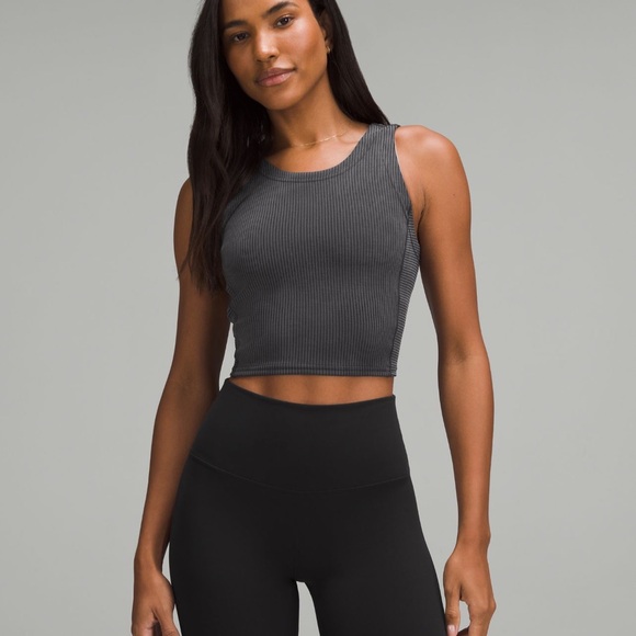 Lululemon Ribbed Softstreme Cropped Tank - Picture 1 of 6
